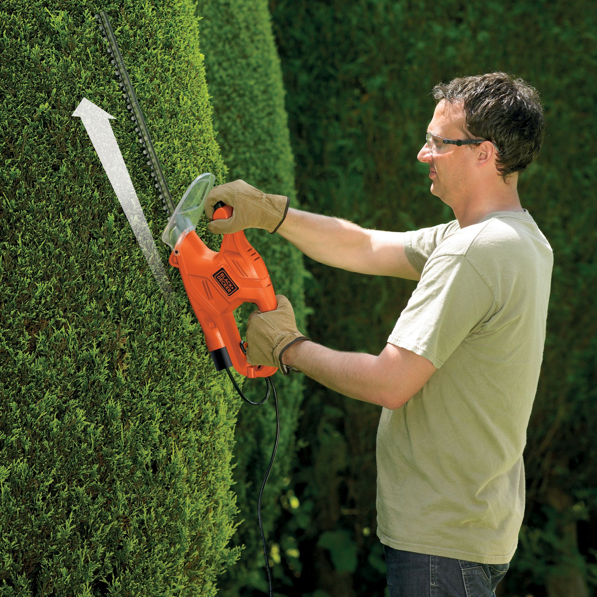 GT4245-QS - Cortasetos 420W 45 cm