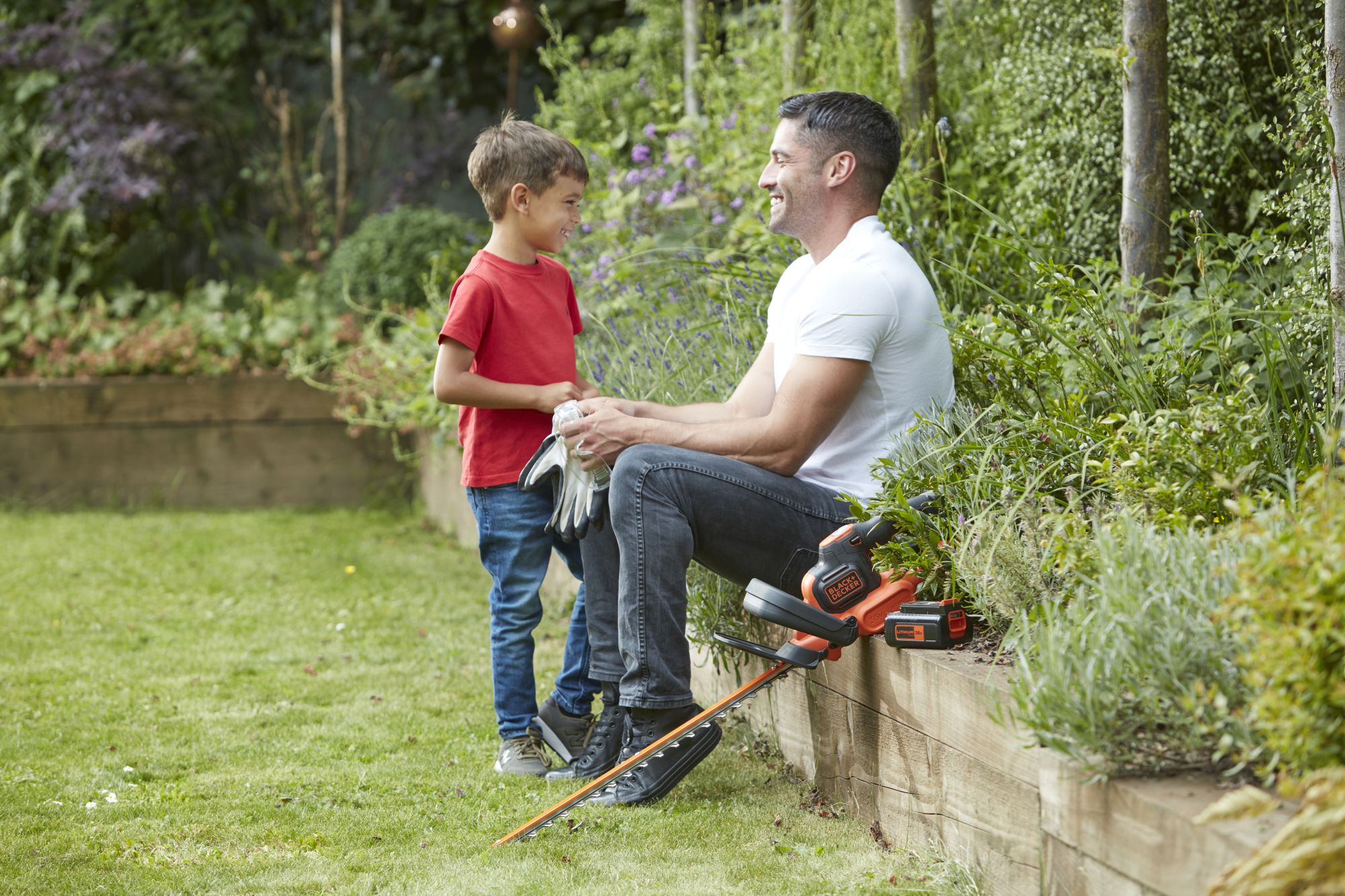 GTC36552PC-QW - Cortasetos POWERCOMMAND 36V 2Ah 55cm