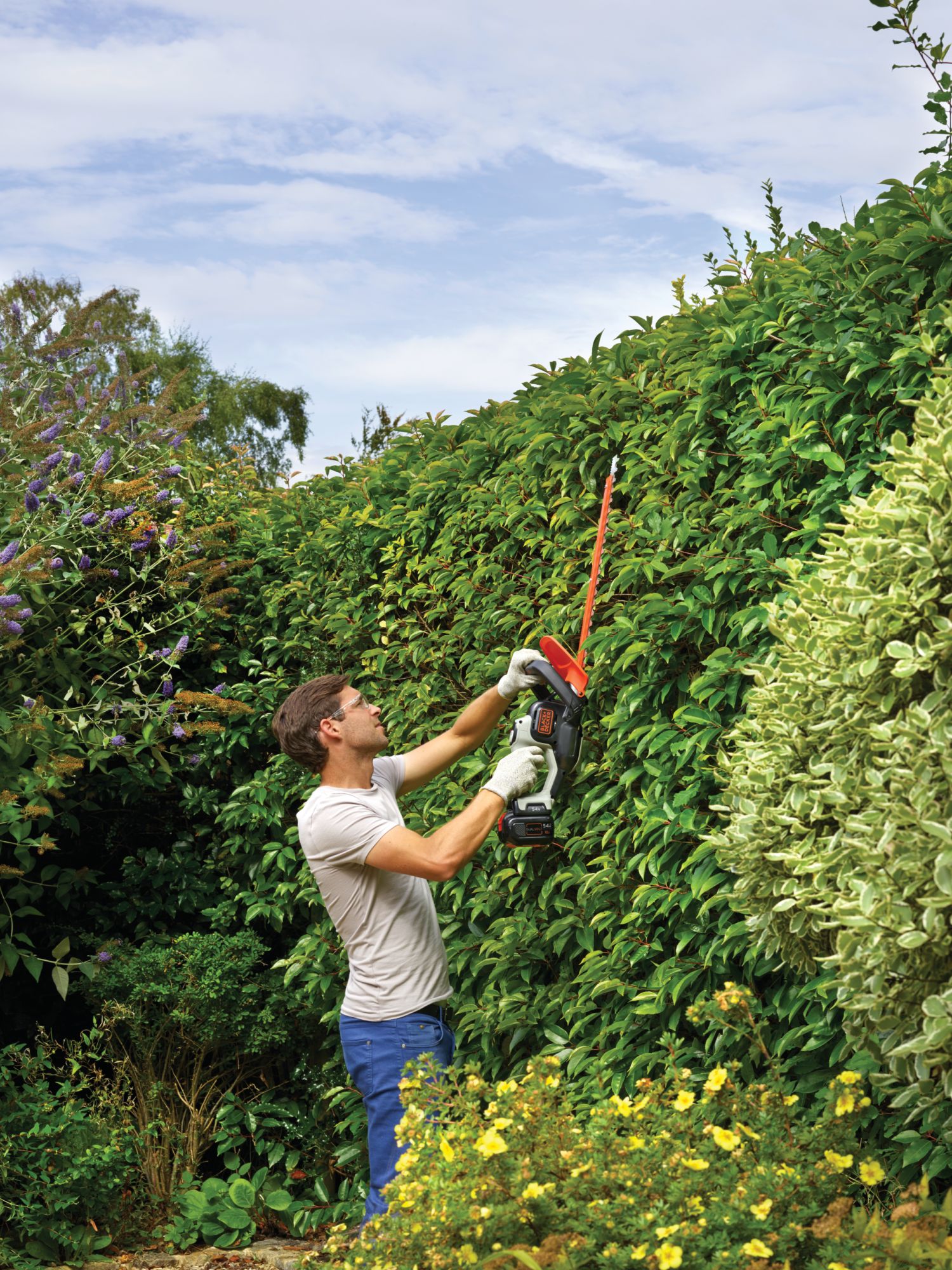 GTC5455PC-QW - Cortasetos Dual Volt 54V 1,5Ah 60cm 19mm PowerCommand CUT