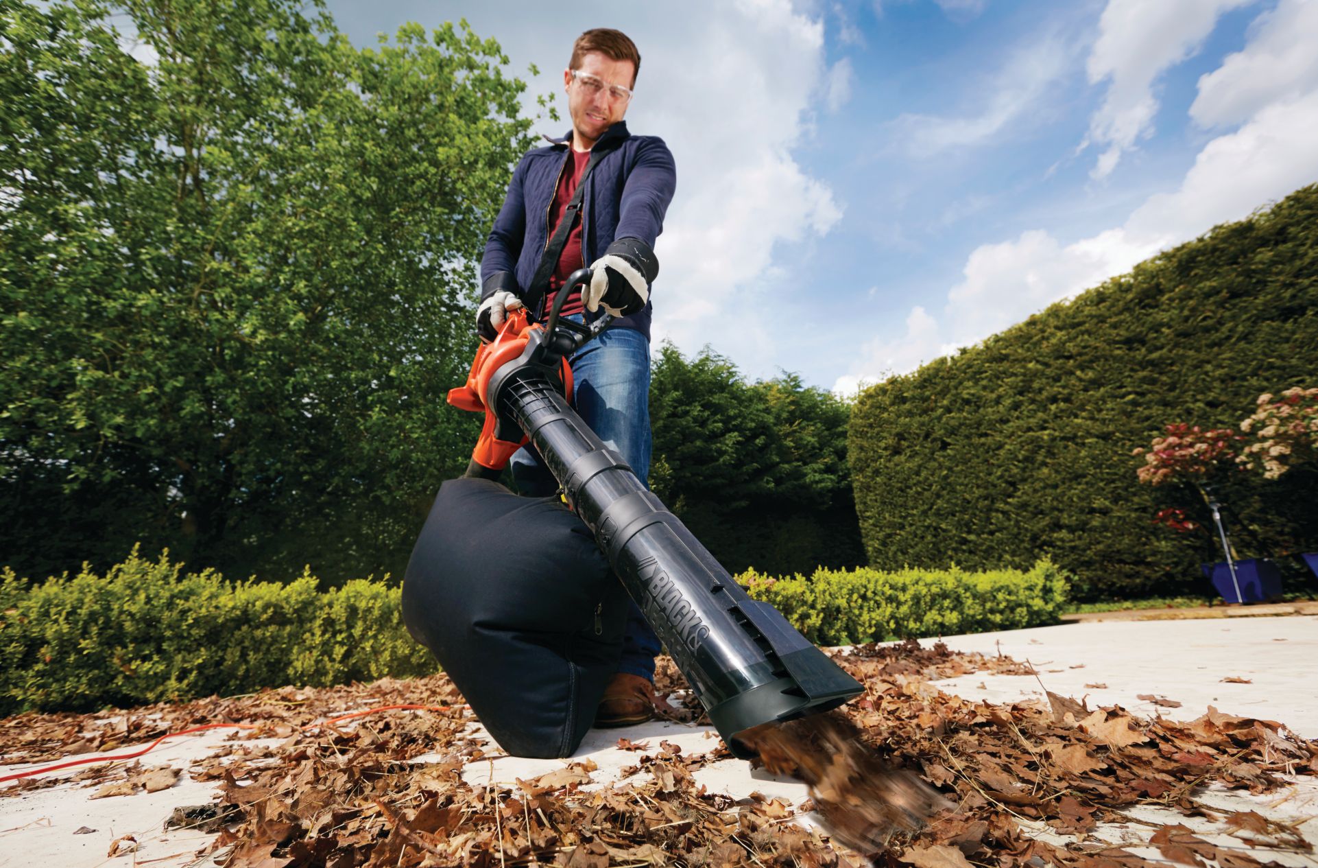 GW2810-QS - Aspirador-soplador-triturador 2800W