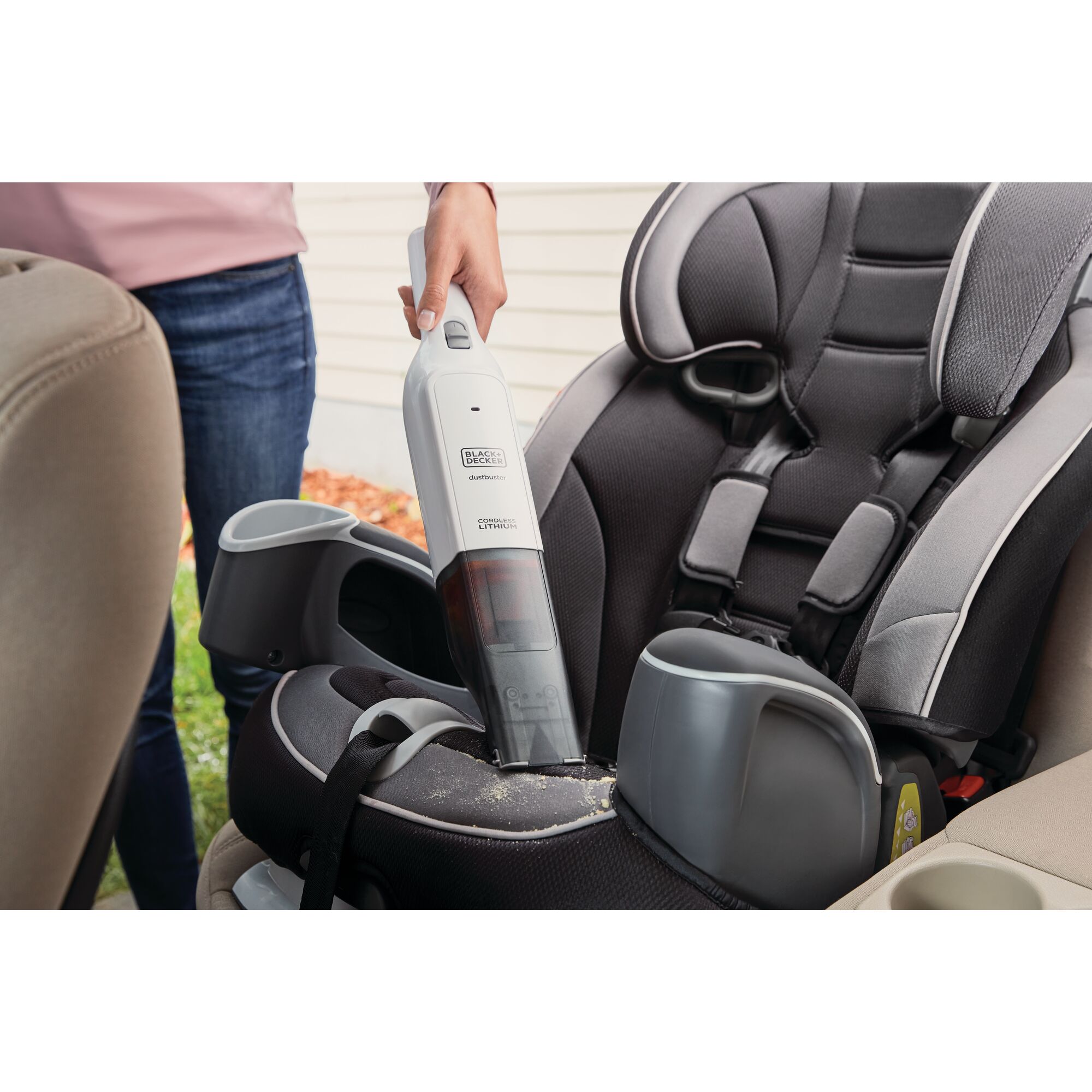 HLVC315B11-QW - Aspirador de mano Pelícano 12V 1,5AH cargador base