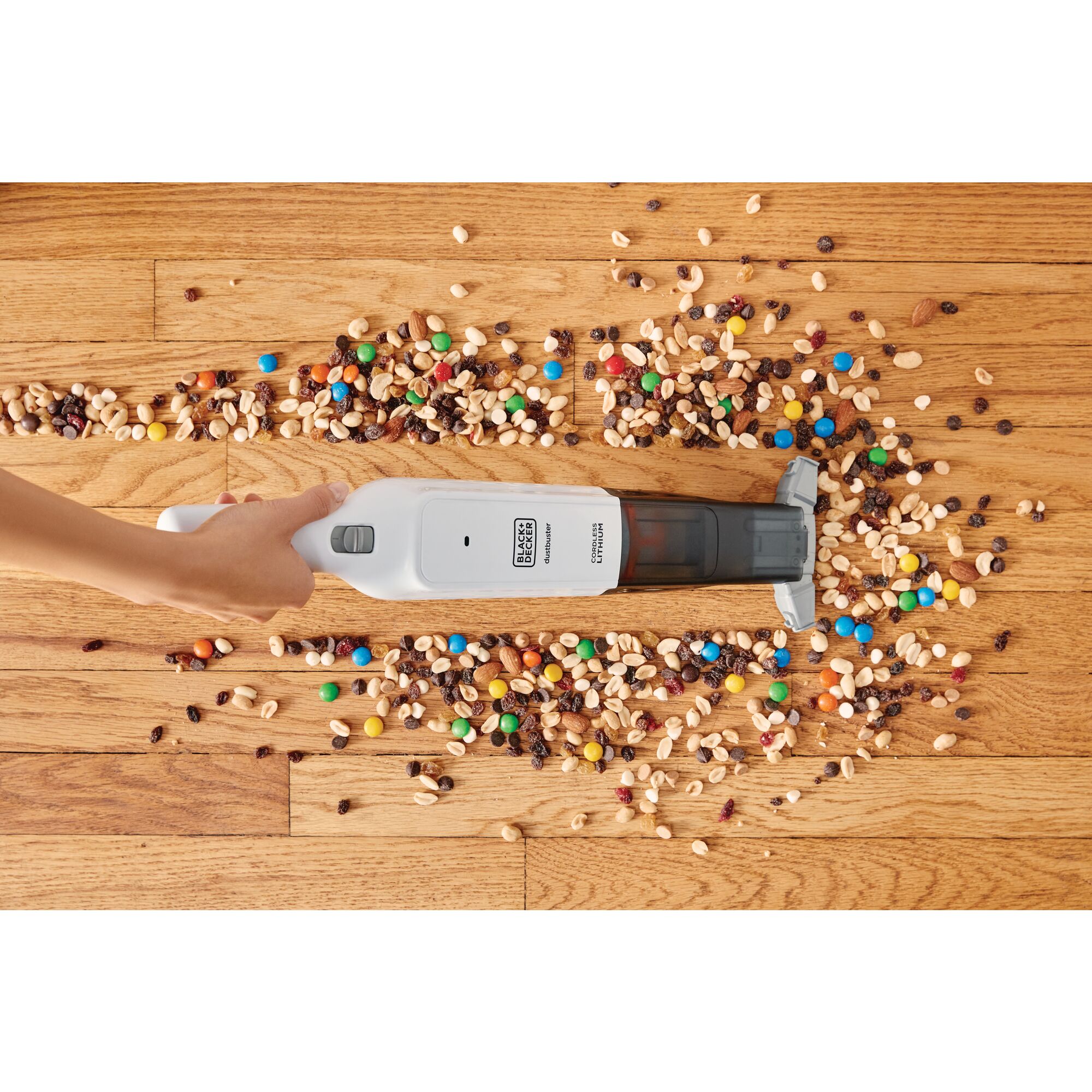 HLVC315J11-QW - Aspirador de mano Pelícano 12V 1,5AH cargador jack