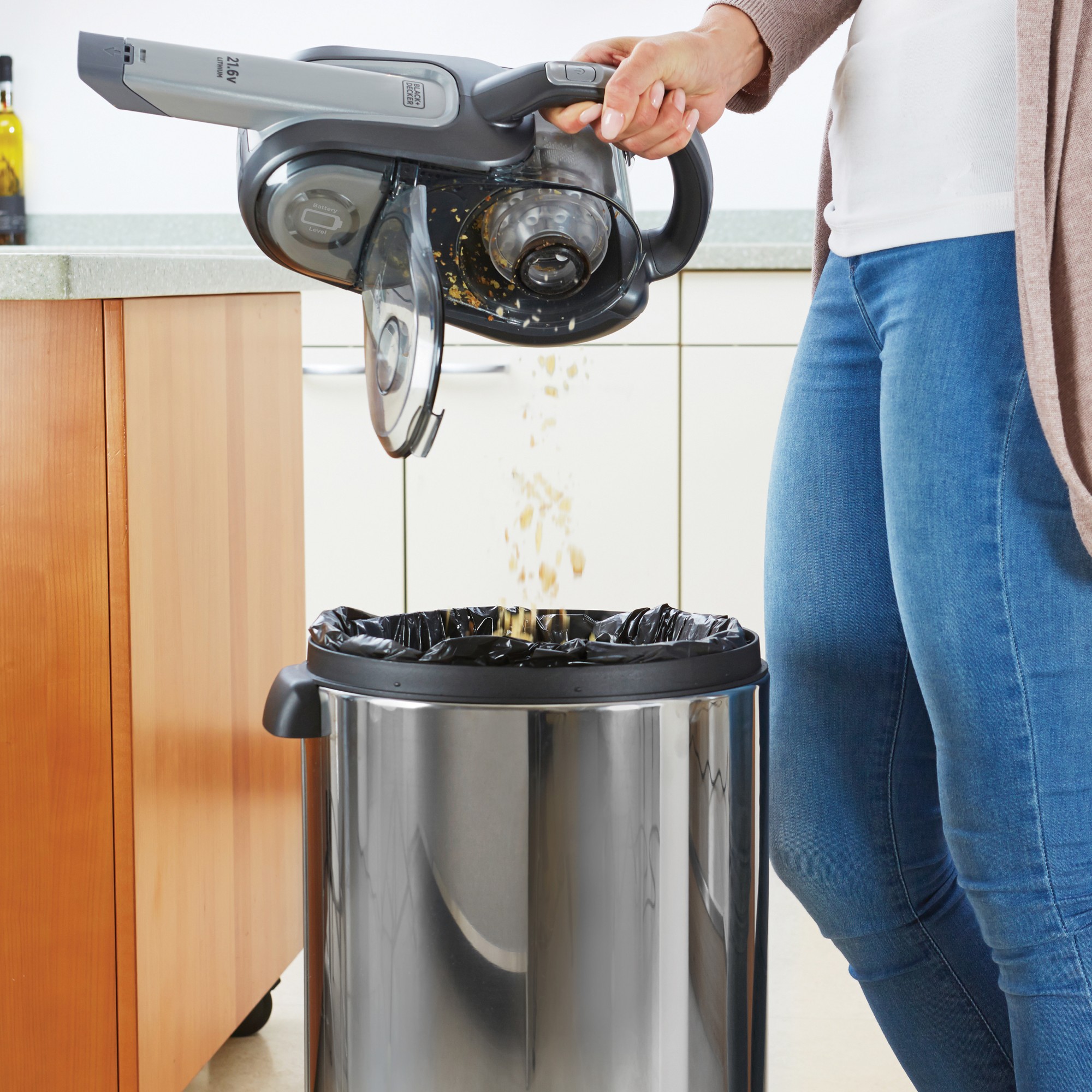 HVFE2150LB-QW - Aspirador de escoba 2 en 1 con tecoNología Ora