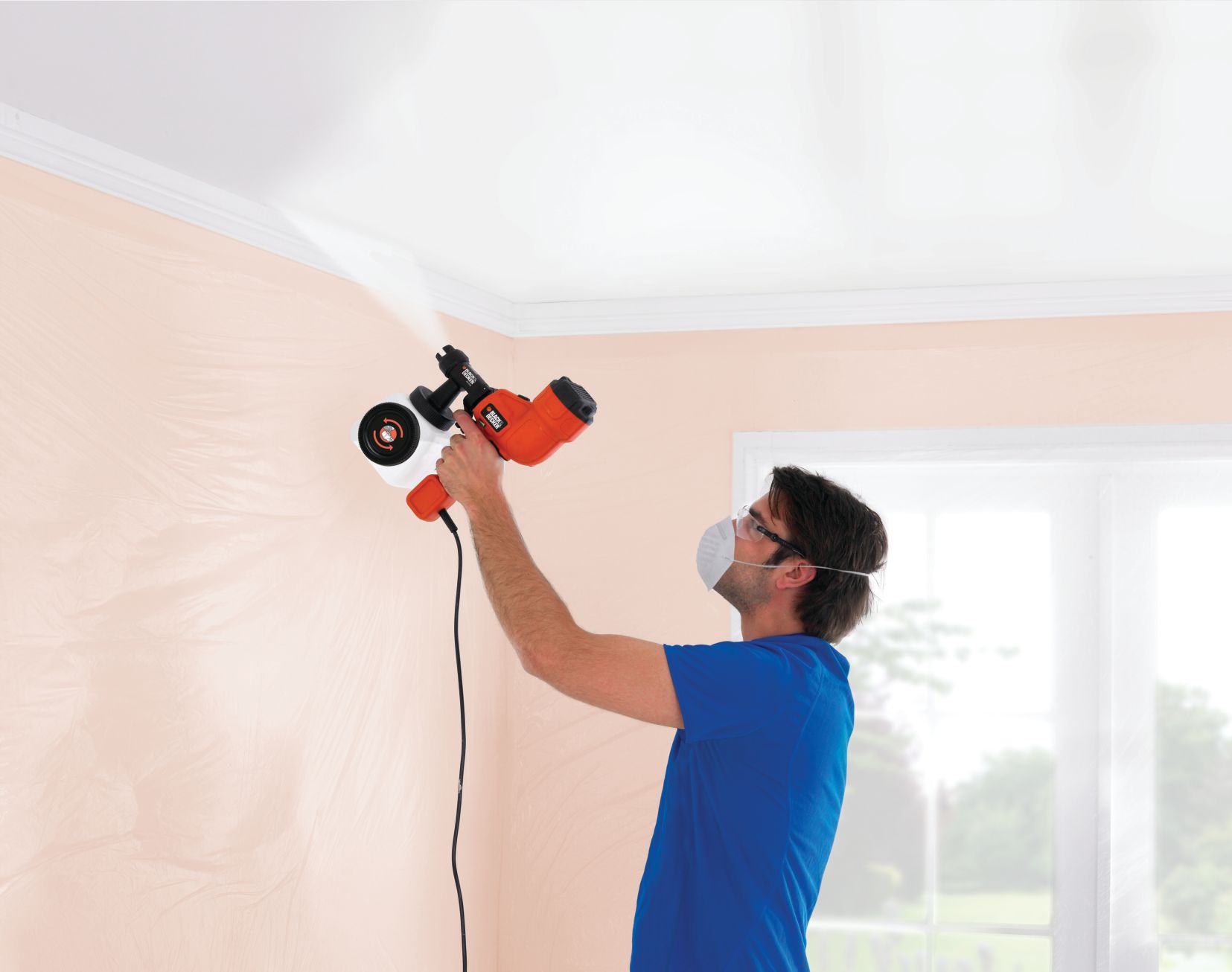 HVLP200-QS - Sistema de rociado fiNo - Turbina de mano