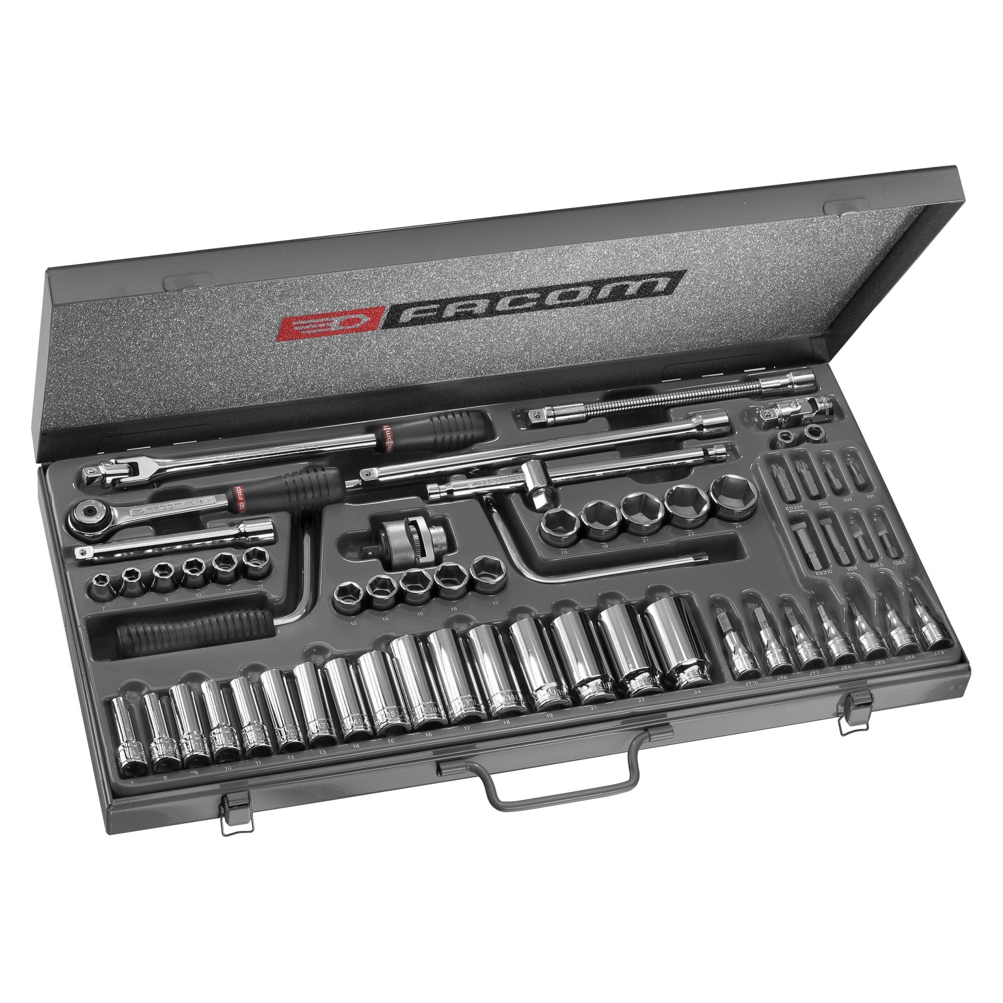 Cofre puntas - vasos 3/8