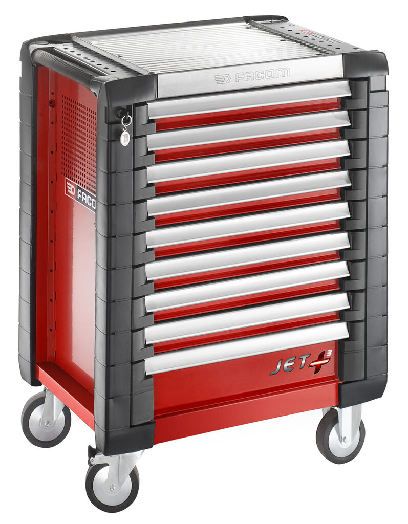 CARRO JETM3 - 9 CAJONES ROJO