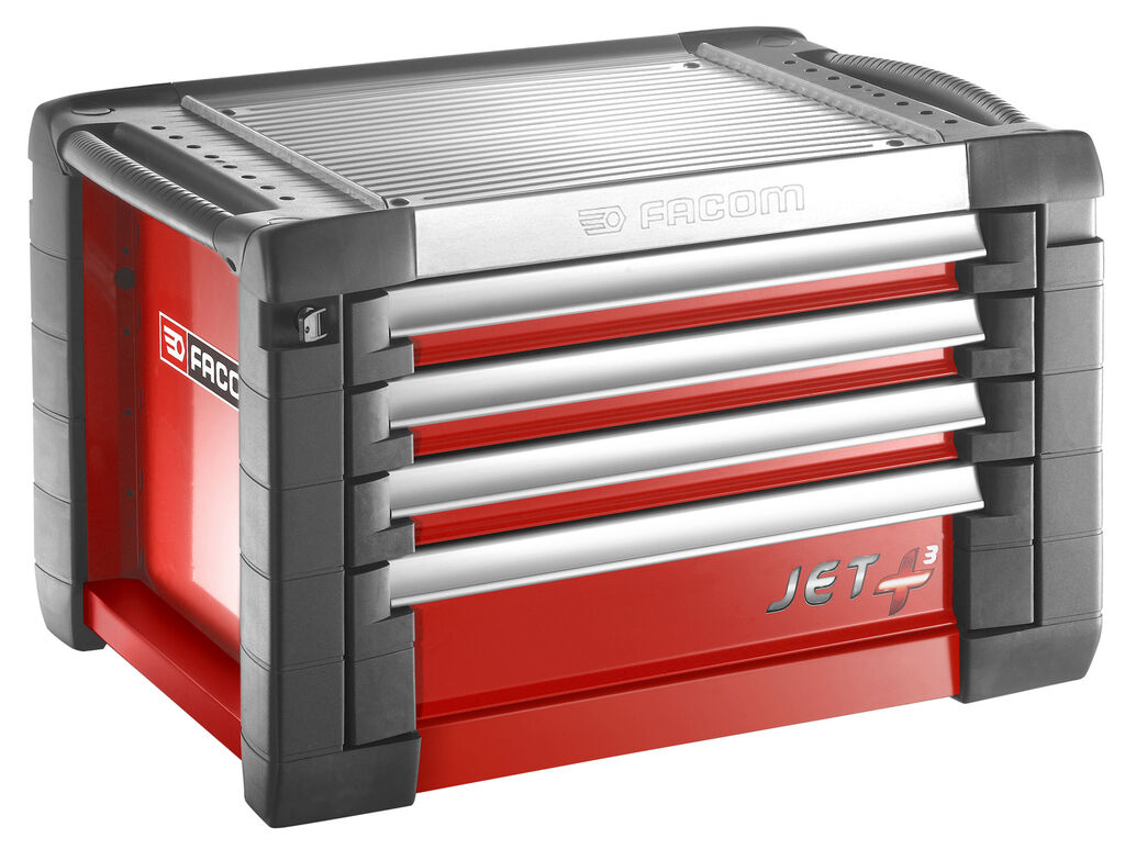 COFRE JETM3 - 4 CAJONES ROJO