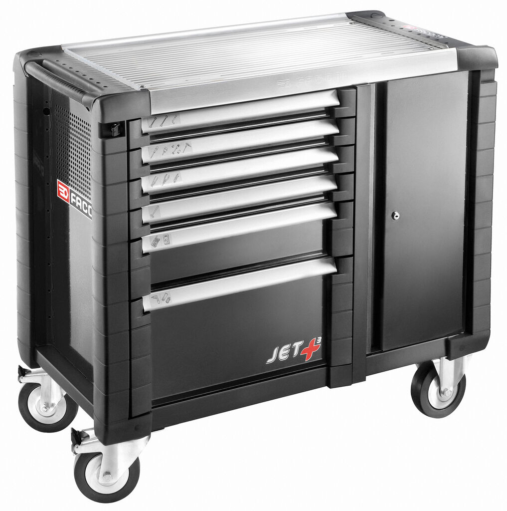 Bancos de trabajo móviles 6 cajones - 3 módulos por cajón