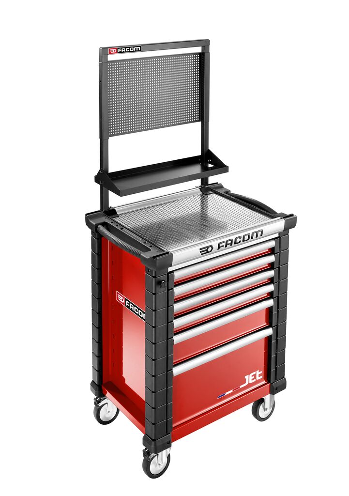 Composición estructura con panel y 2 baldas