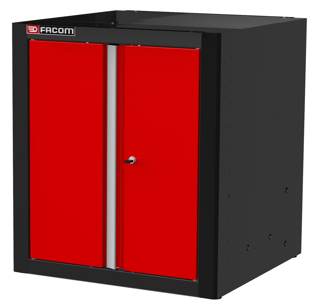 Mueble bajo Jetline+ con puertas metálicas