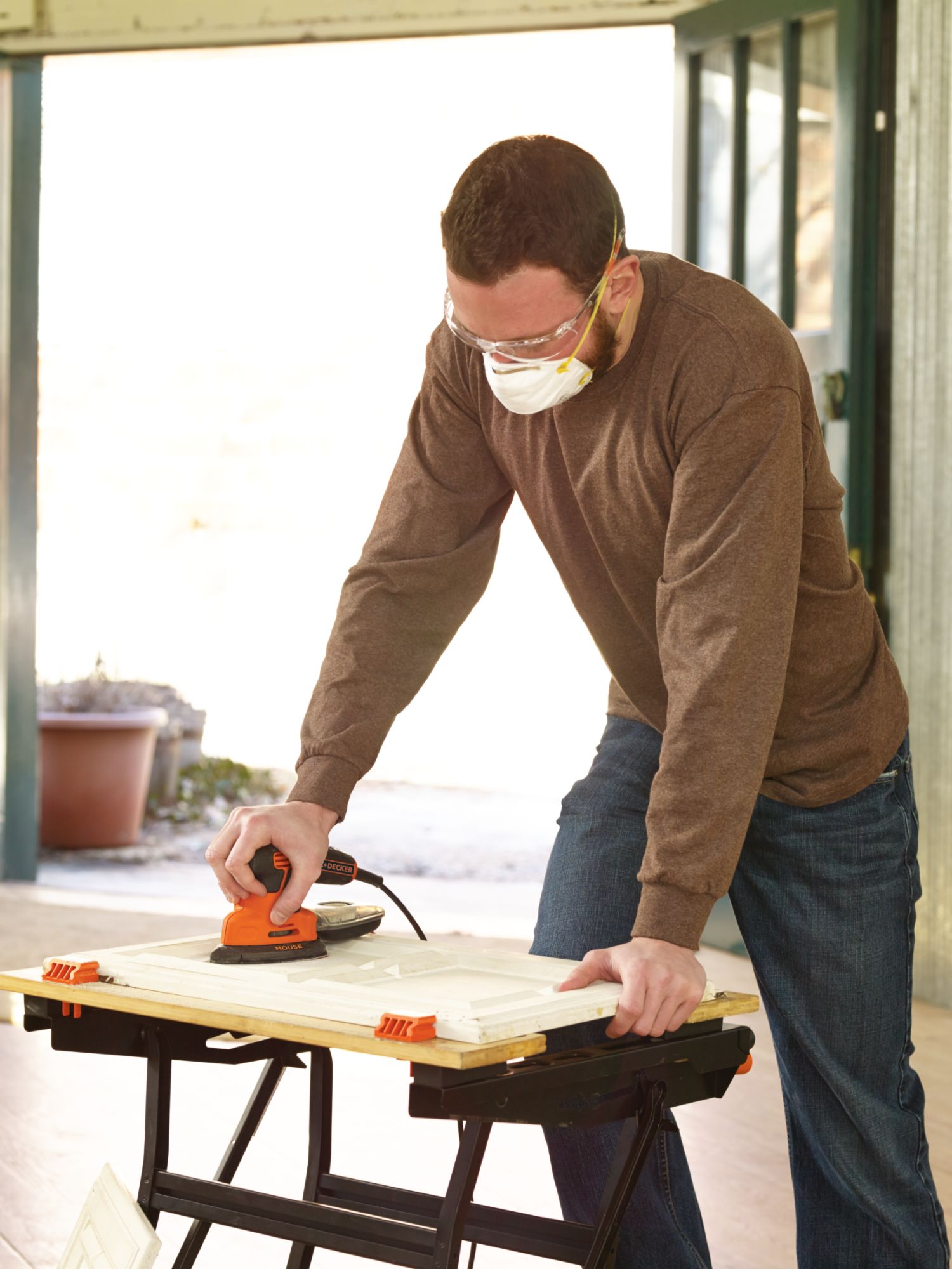 KA2000-QS - Lijadora Mouse® 120W con bolsa y 6 accesorios