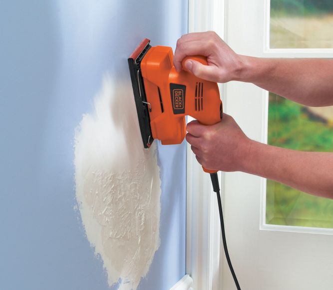 KA300-QS - Lijadora orbital 135W de 1/3 de hoja