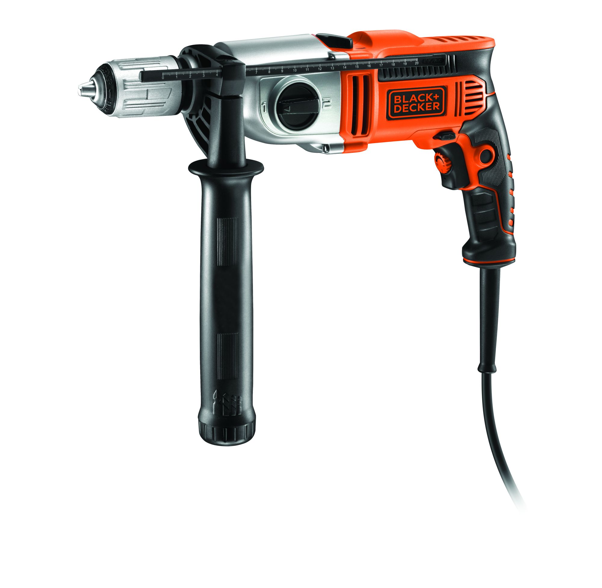 KR1102K-QS - Taladro percutor 1100W con 2 velocidades mecánicas