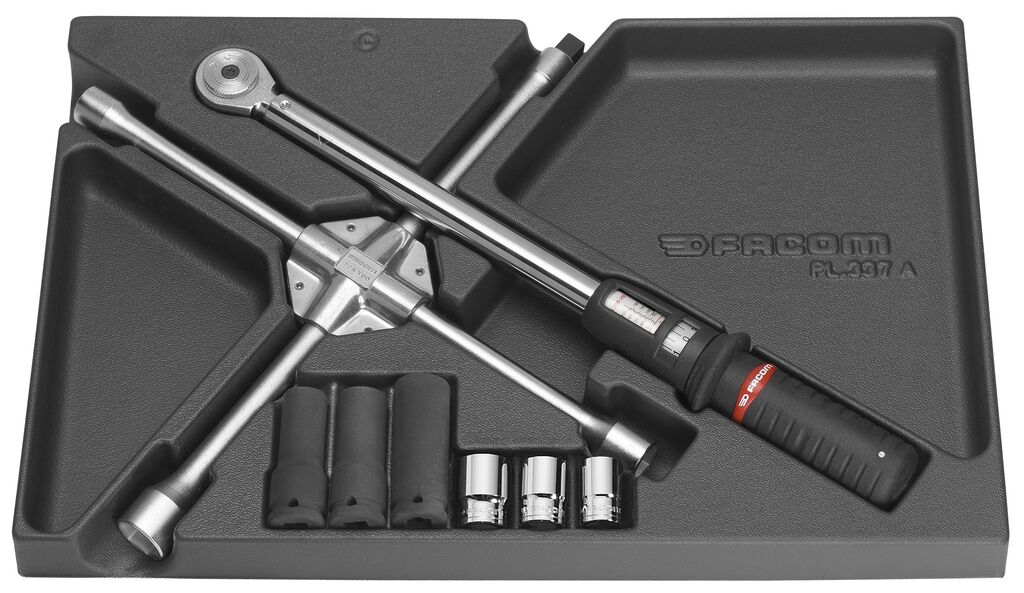 Módulo apriete de tuercas de ruedas