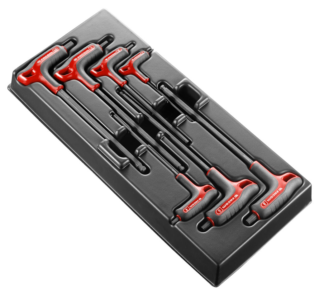 Módulo 7 llaves machos empuñaduras en 