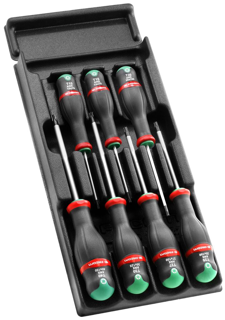 Módulo 7 destornilladores Protwist® Torx® de 10 a 40