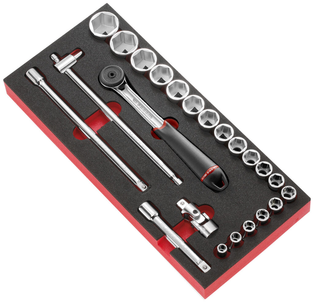 Módulo vasos 6 caras 1/2