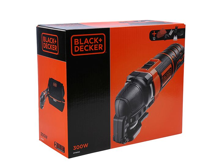 MT300SA-QS - Multiherramienta oscilante 300W + 12 accesorios y bolsa