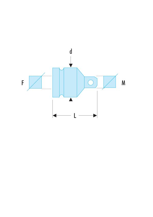 Reductor impacto de 3/4