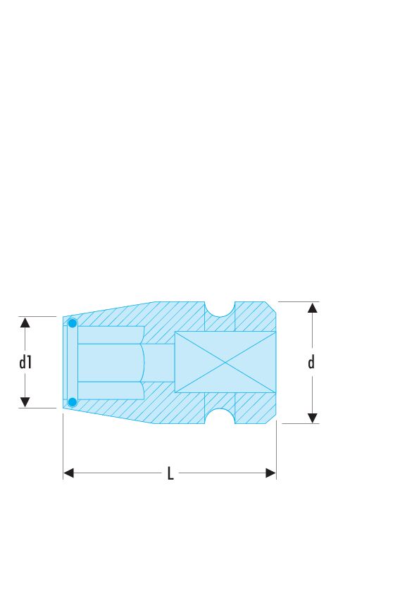 NS.A - Vasos portapuntas impacto de 1/2