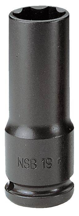 VASO 1/2 IMPACTO LARGO DELGA - 6C - 18MM