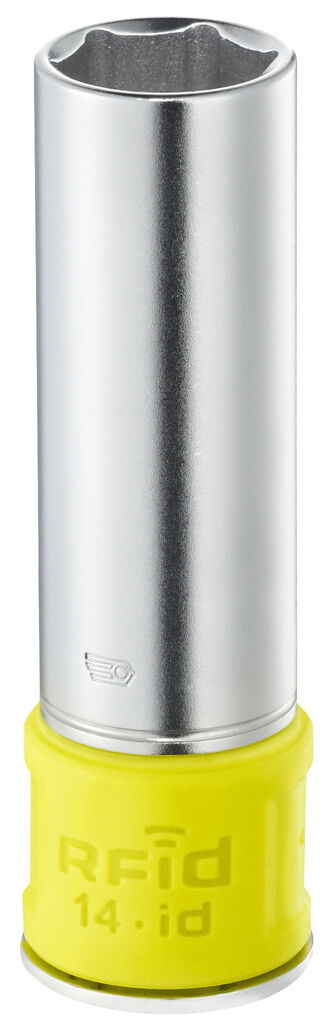 R.LA - VASOS 1/4\" LARGOS 6 CARAS MÉTRICOS - RFID | R.14LARFID