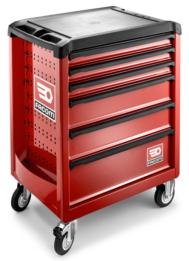 CARRO ROLL M3 6 CAJONES ROJO