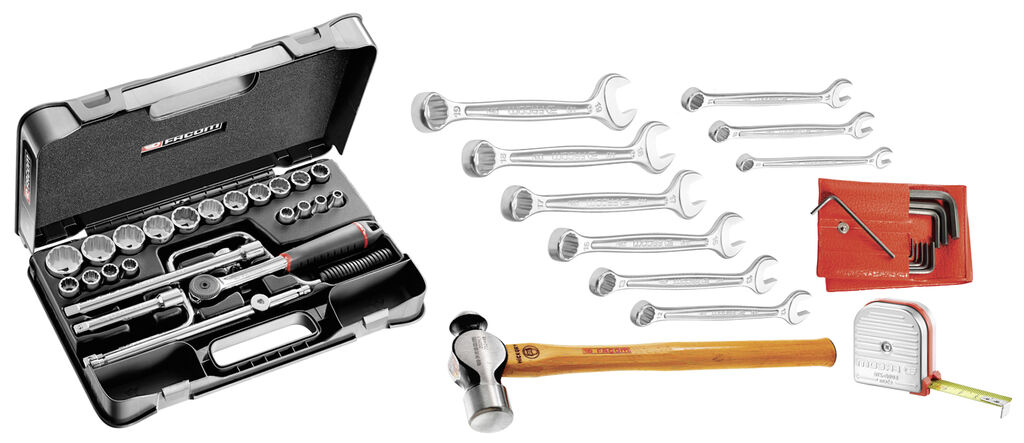 Pack Pulgada 1: Selección 46 herramientas en pulgadas