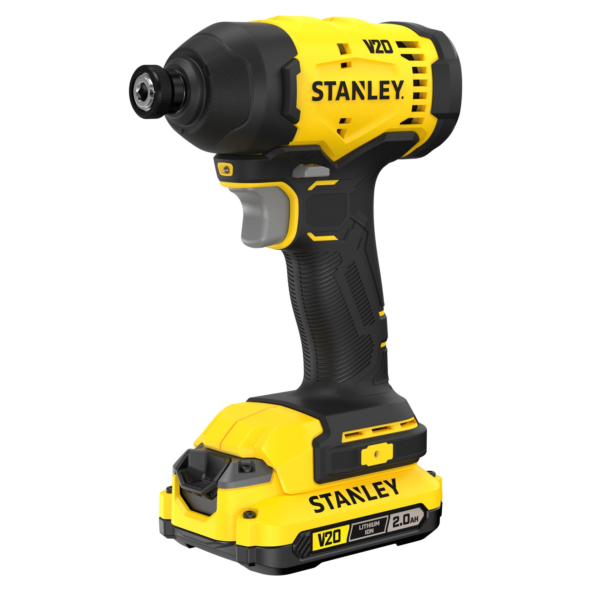 Atornillador de Impacto V20 Li-Ion 18V 170Nm. Incluye 1 batería Li-Ion 2Ah, cargador 1,25A y bolsa de transporte