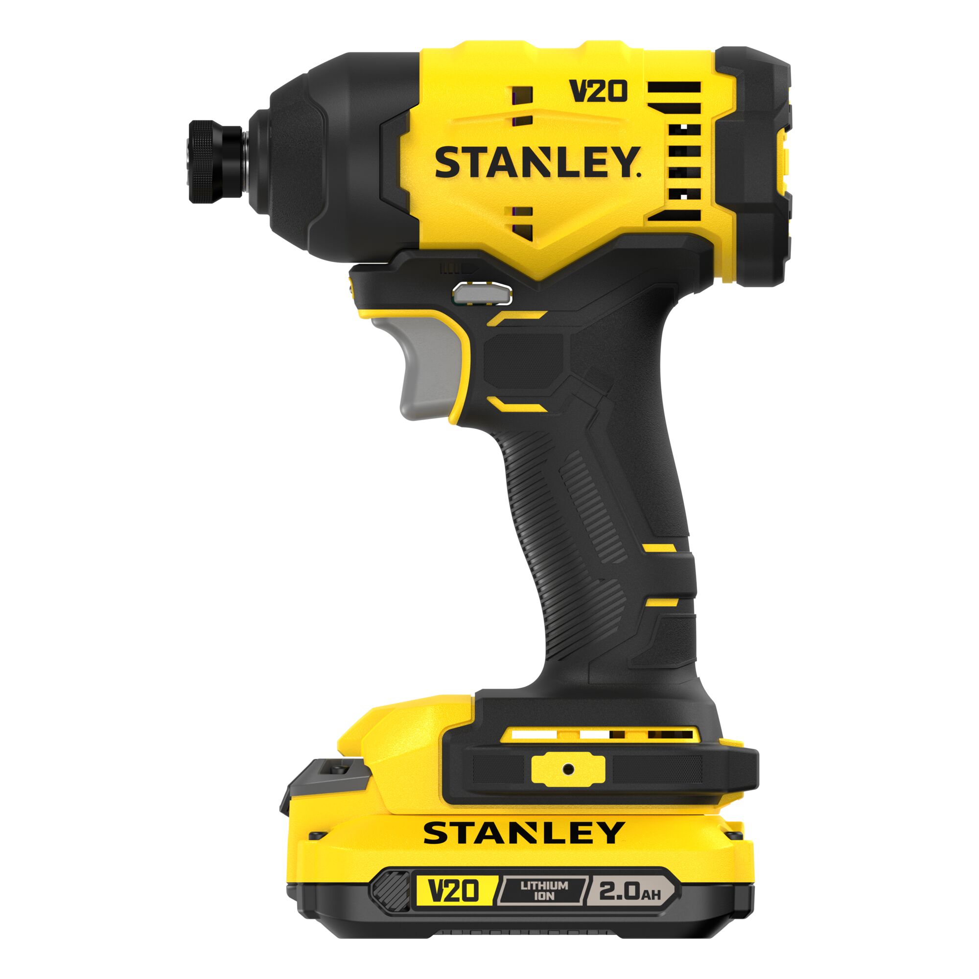 Atornillador de Impacto V20 Li-Ion 18V 170Nm. Incluye 1 batería Li-Ion 2Ah, cargador 1,25A y bolsa de transporte
