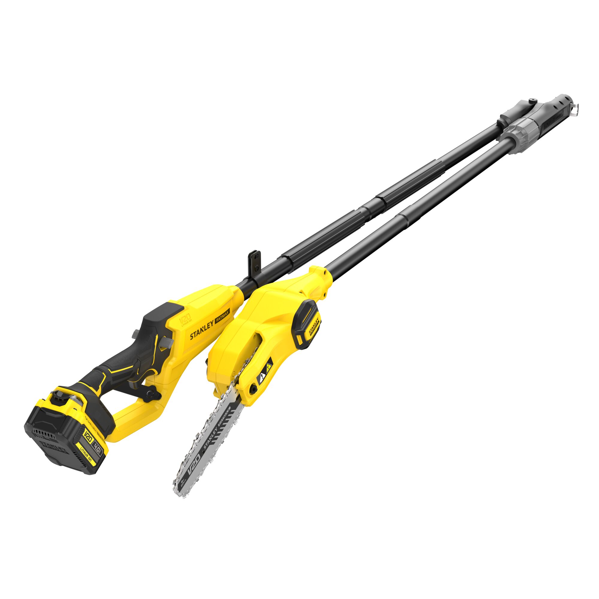 Podadora de pértiga sin escobillas V20 Li-Ion 18V 20cm con una batería 4Ah