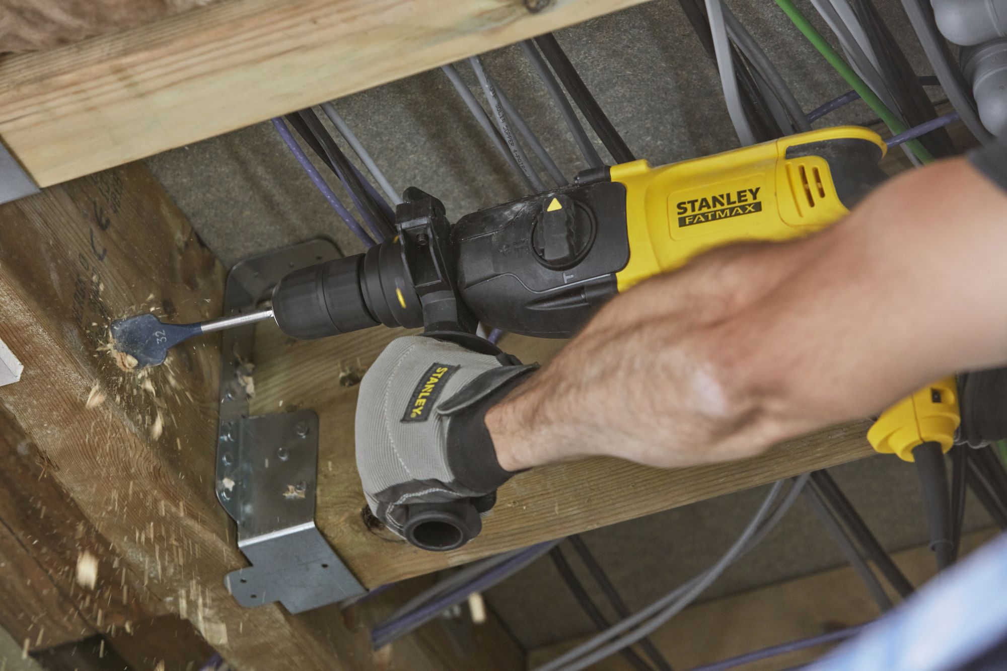 MARTILLO SDS-PLUS 800W CON PORTABROCAS DE CAMBIO RÁPIDO