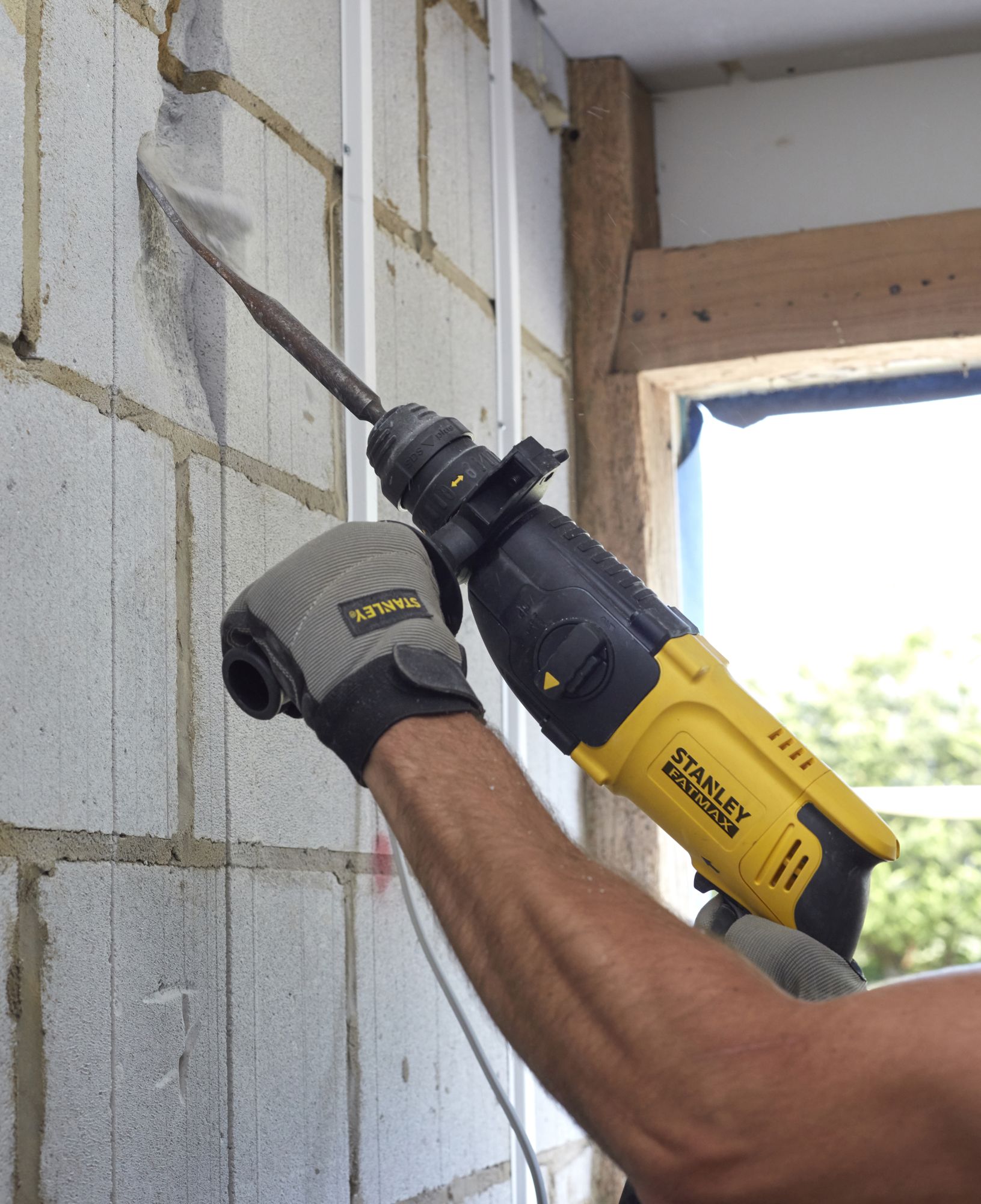 MARTILLO SDS-PLUS 800W CON PORTABROCAS DE CAMBIO RÁPIDO