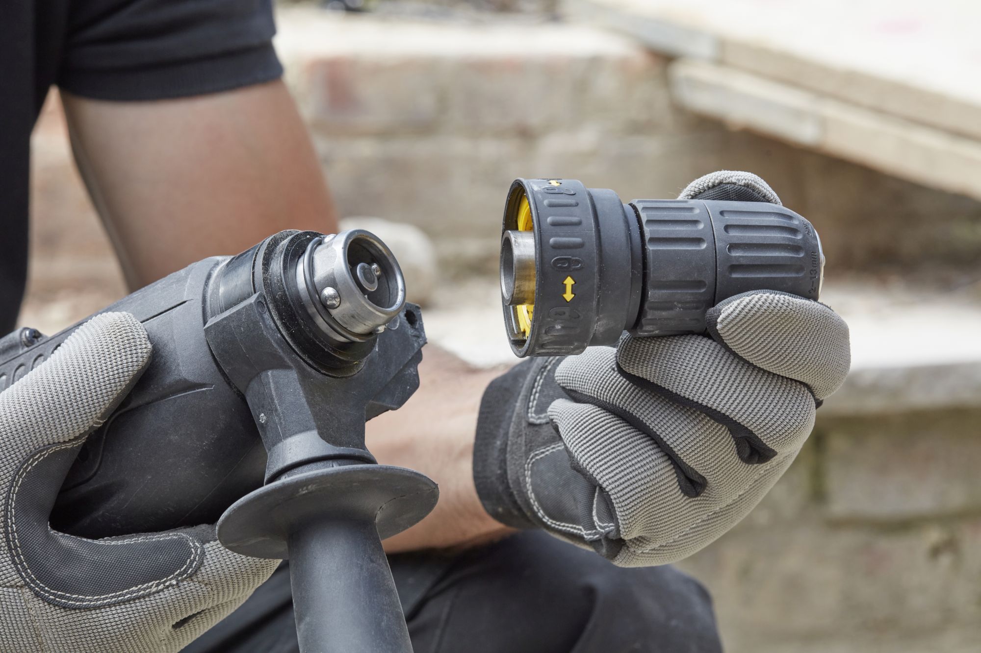 MARTILLO SDS-PLUS 800W CON PORTABROCAS DE CAMBIO RÁPIDO