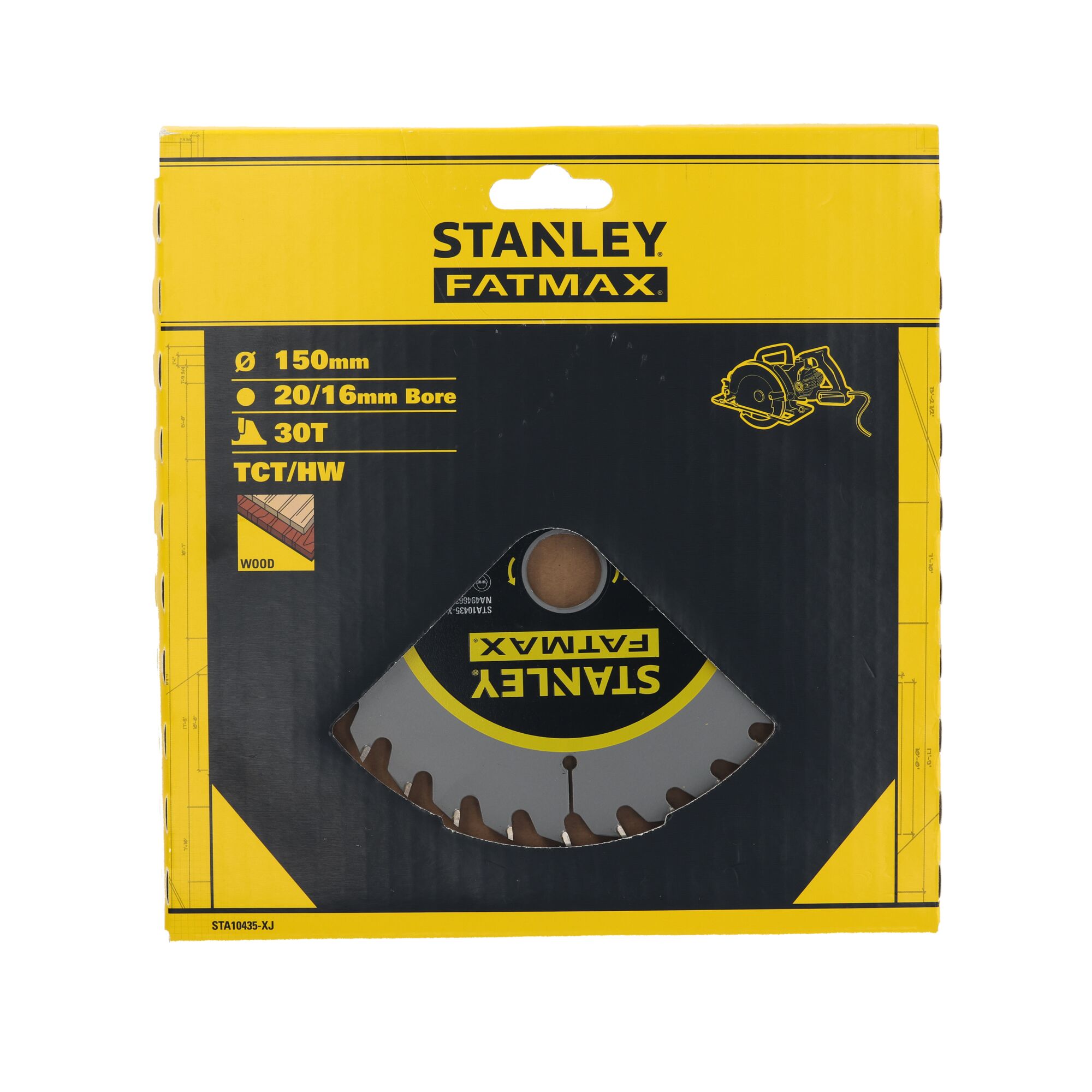 Disco de corte TCT/HW 150x20/16mm - 30 Dientes