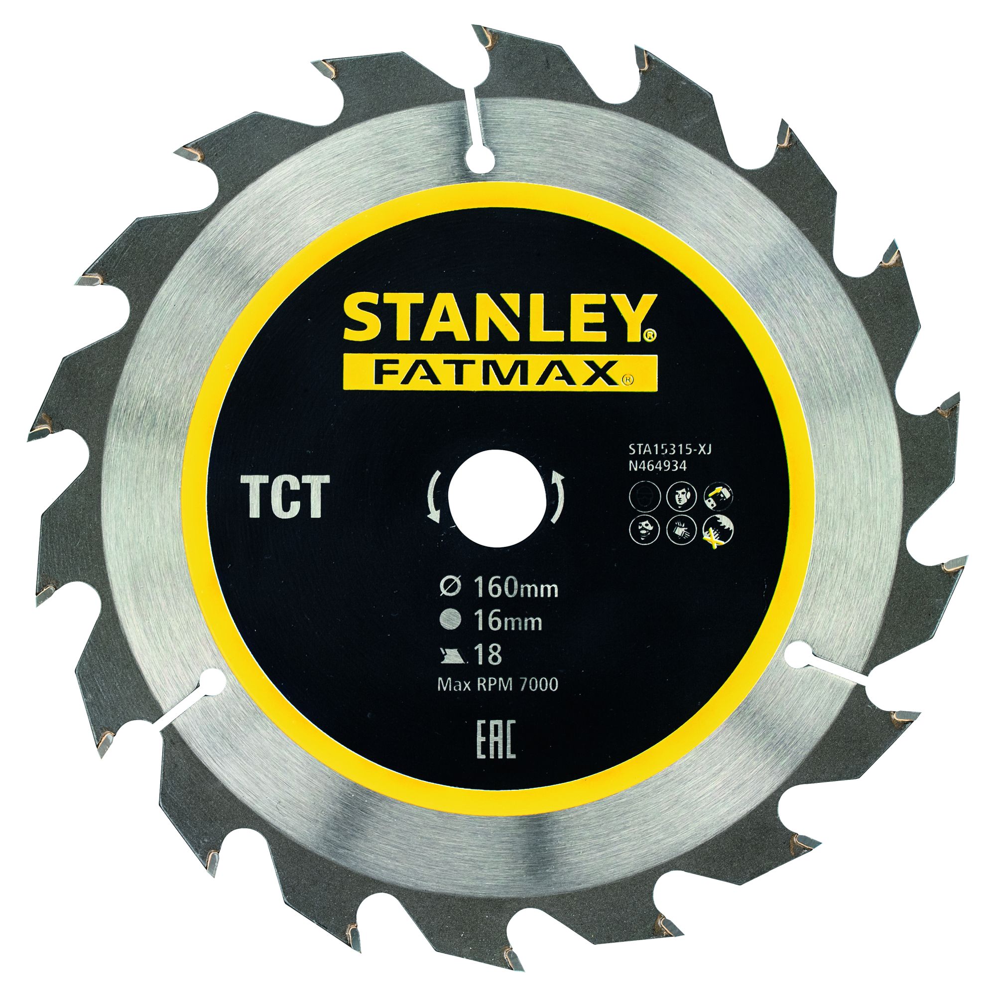 Hoja TCT 160x16x18 dientes