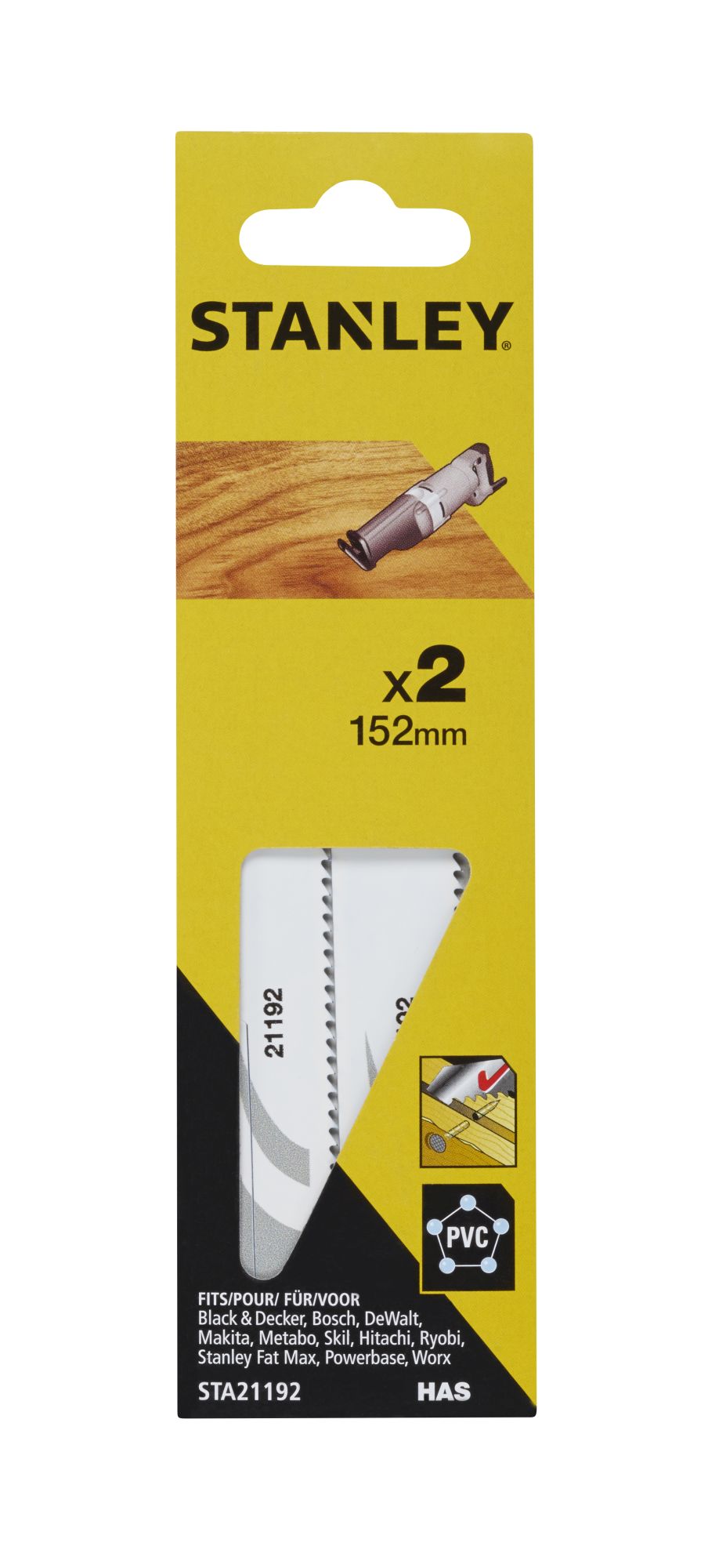 2 Hojas para corte fino