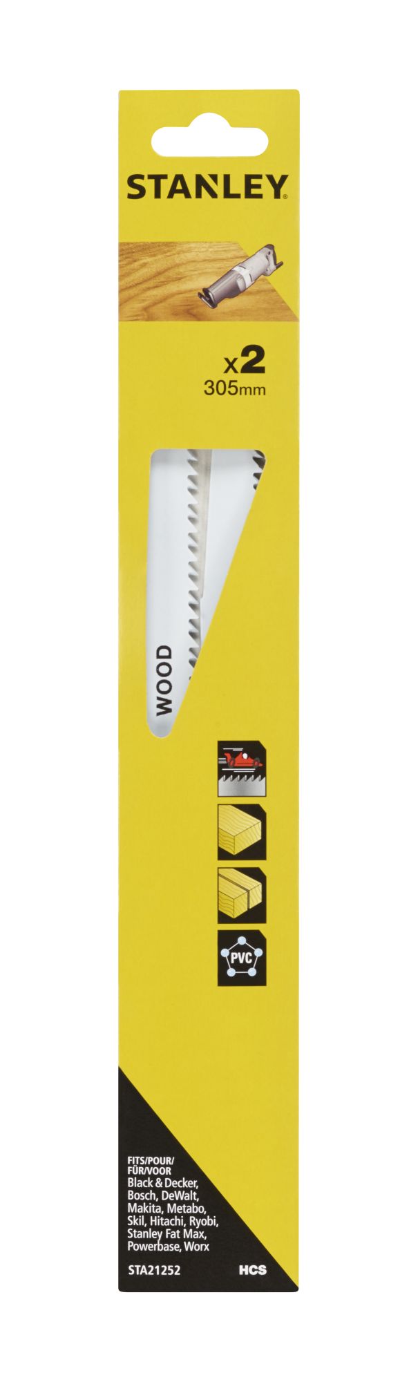 2 Hojas HCS para corte fino y recto