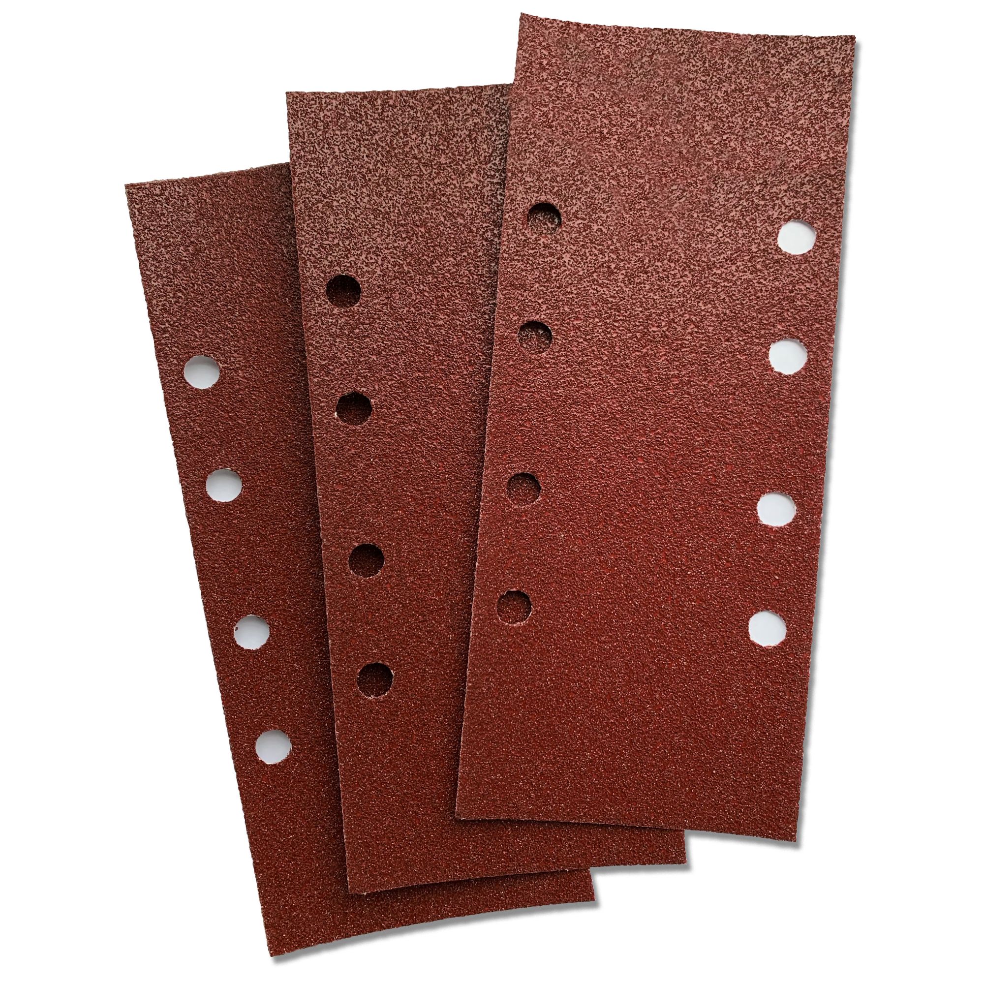 10 hojas de lija perforadas