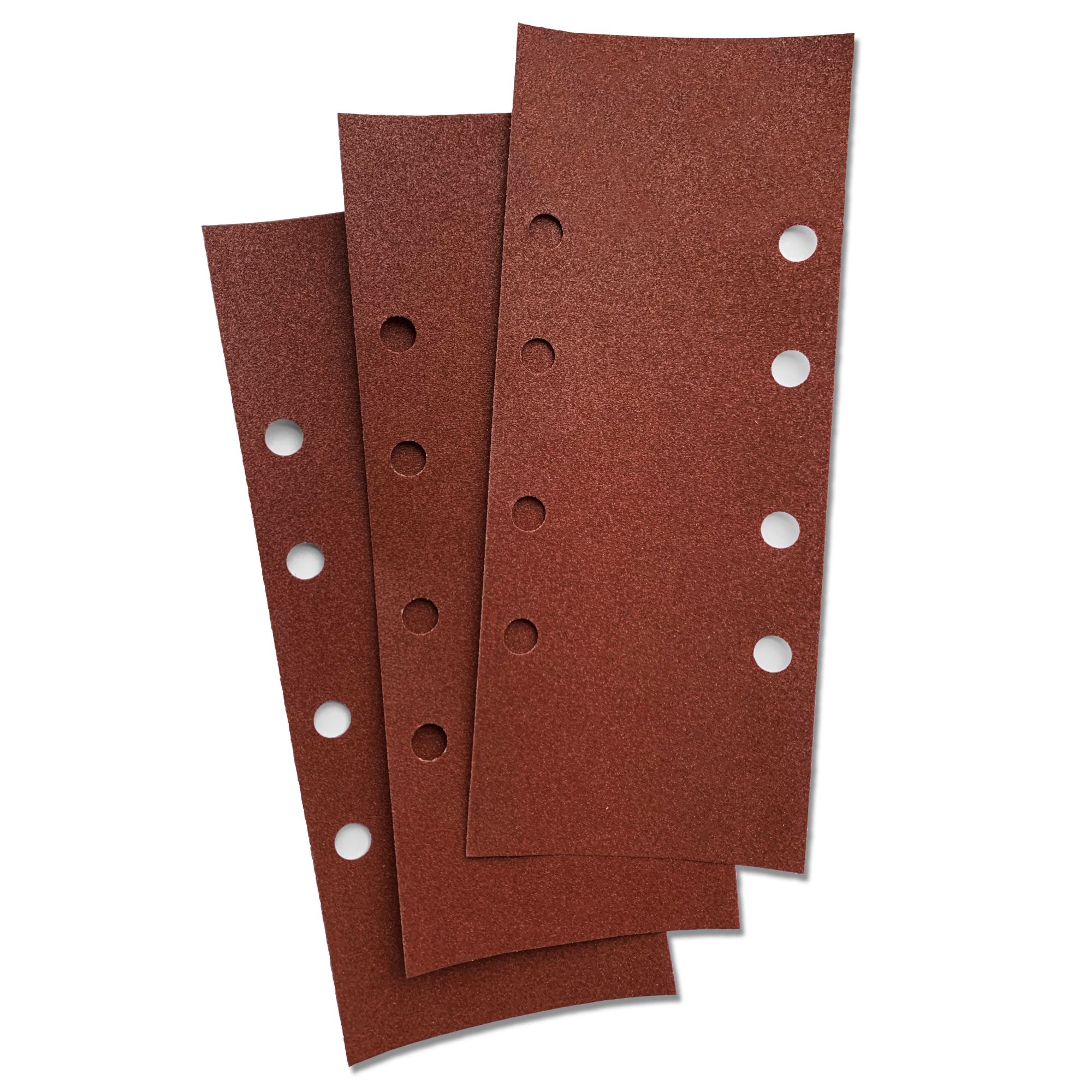 10 hojas de lija perforadas