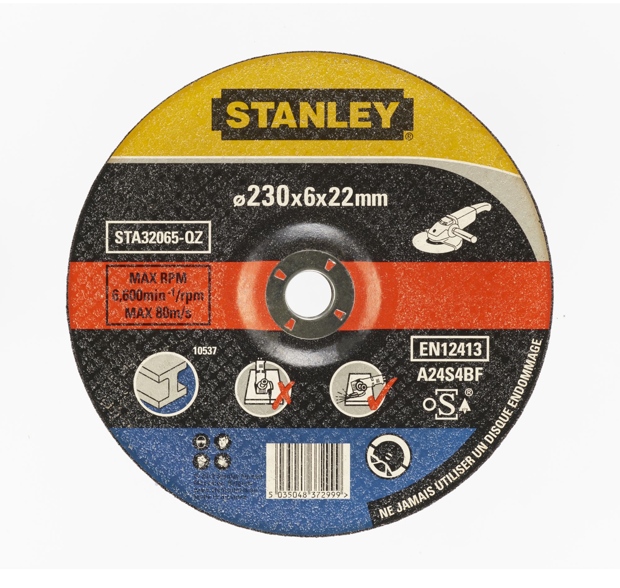 Disco para desbaste en metal ø 230 mm