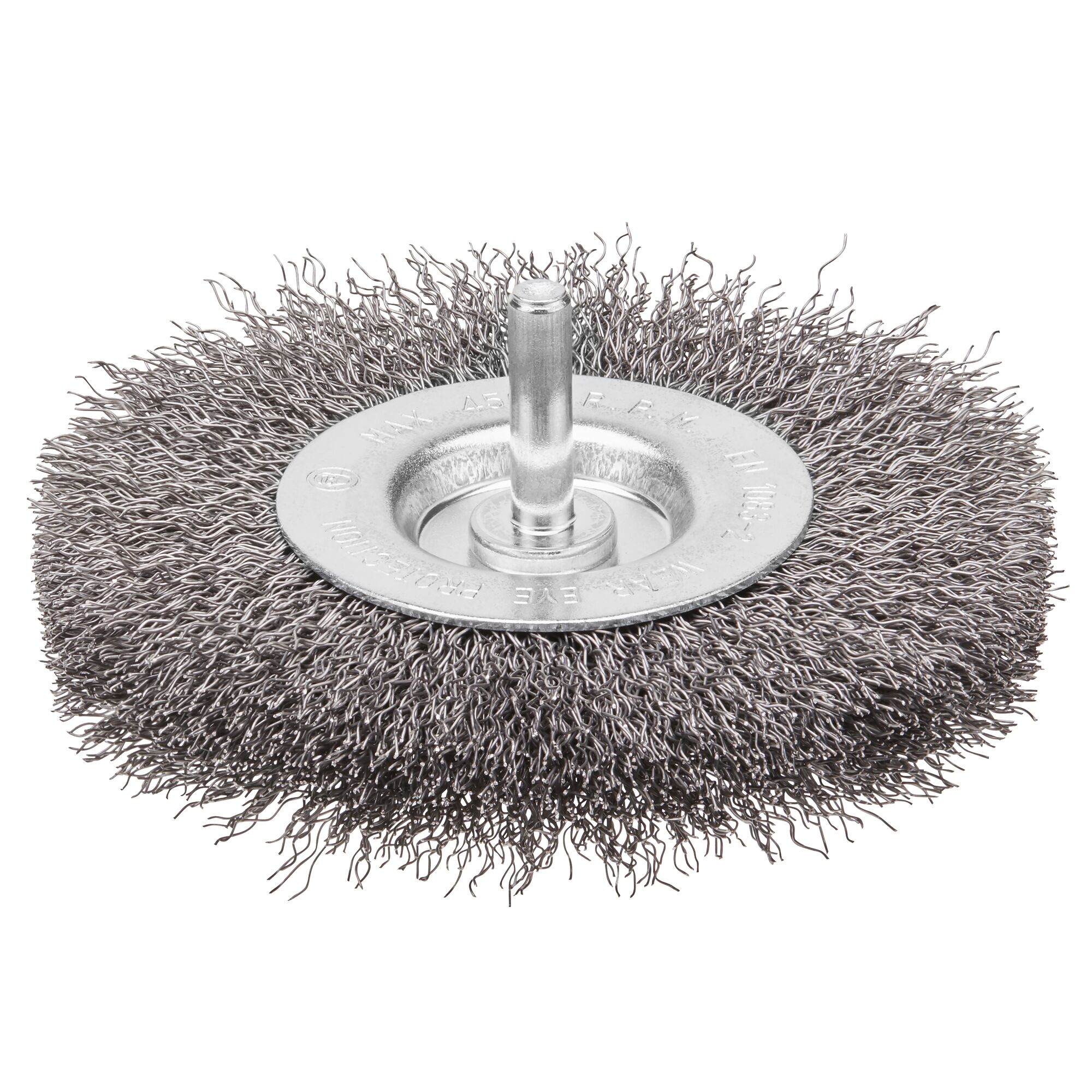 Cepillo plano ø 100x20 mm.  Uso en mampostería.