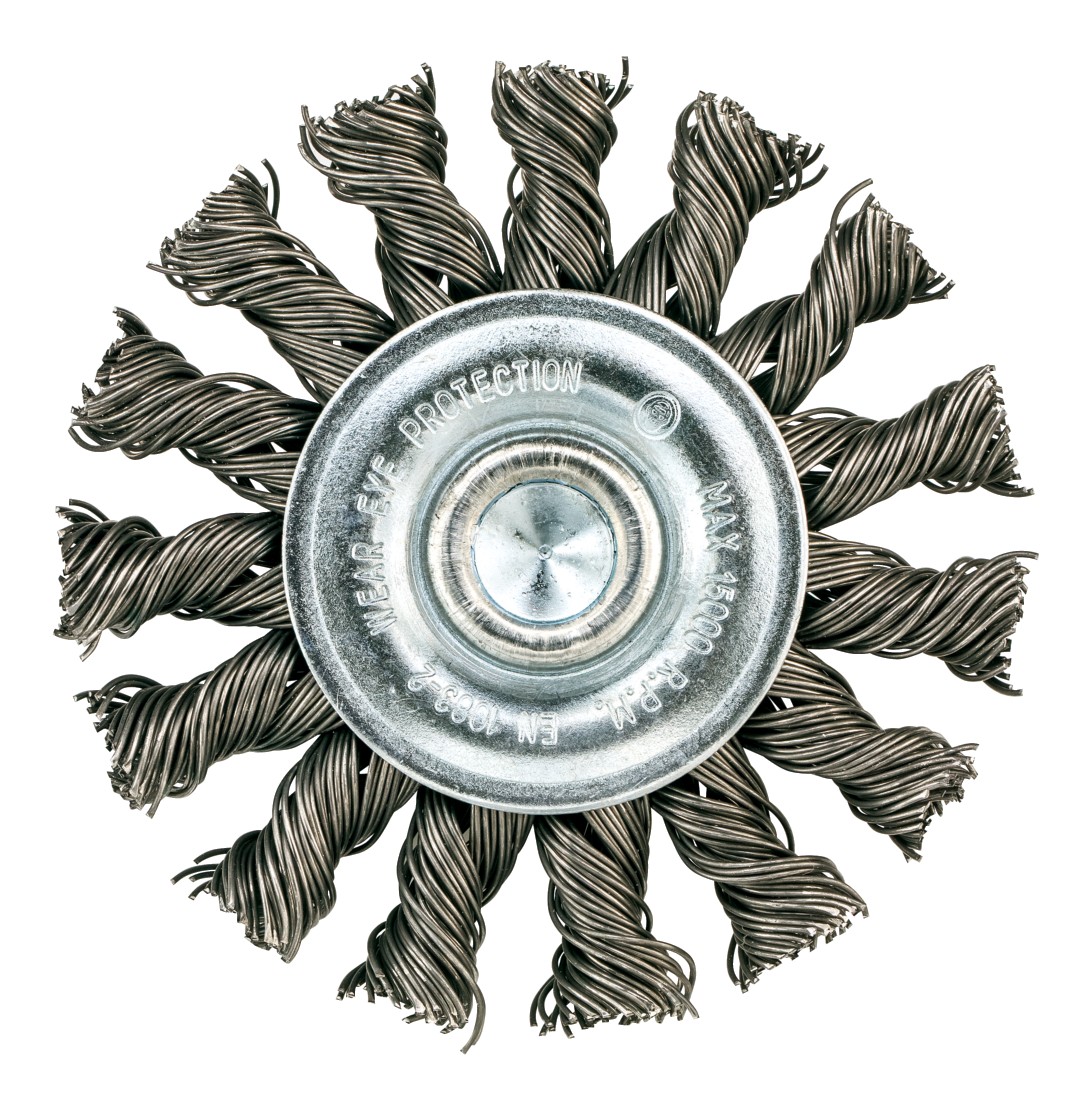 Cepillo de disco trenzado 70mm