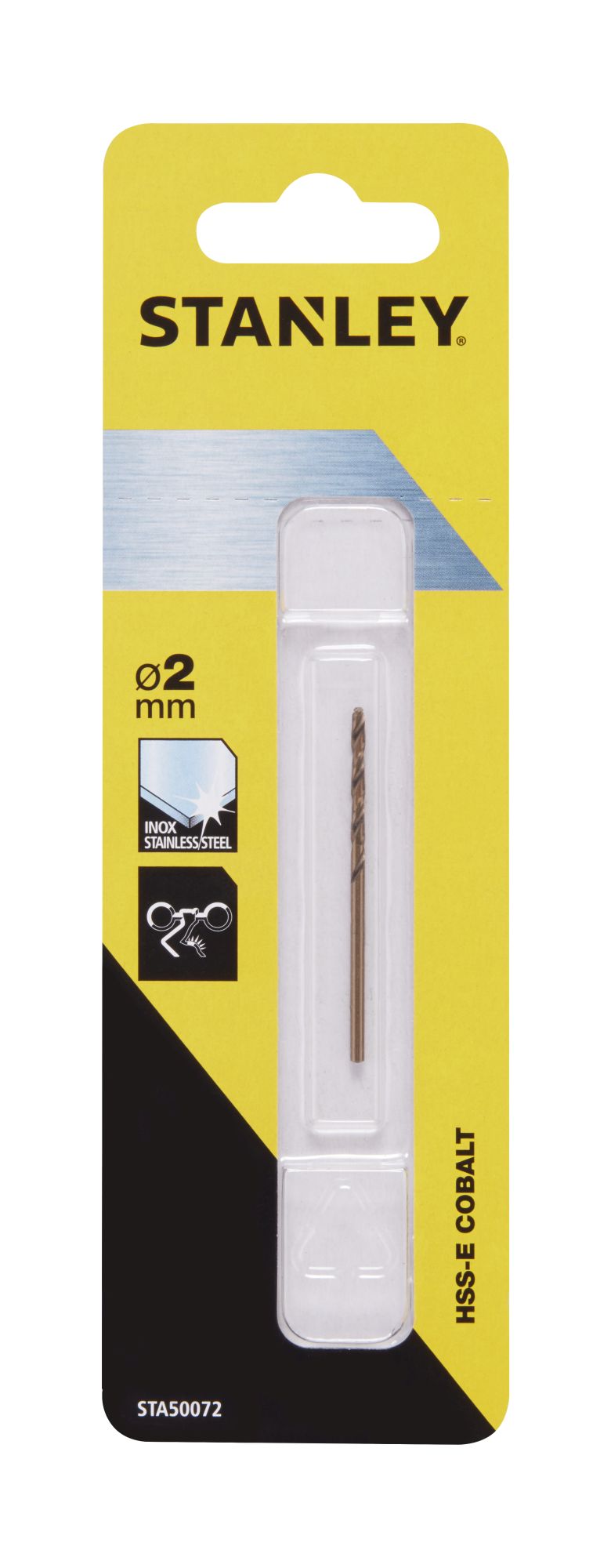 Broca de cobalto HSS-E ø 2mm