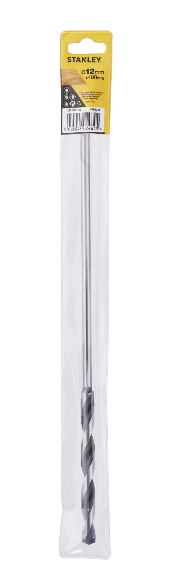 Broca para madera 12mm  Longitud: 400mm