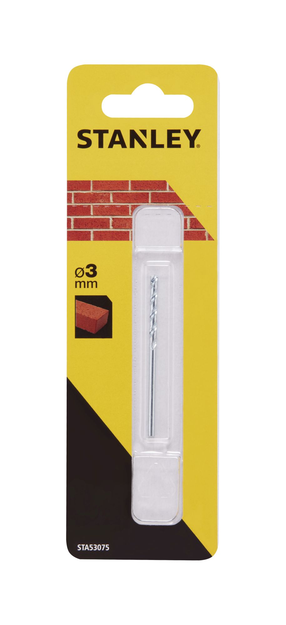 Broca para piedra con punta de TCT  3x60 mm