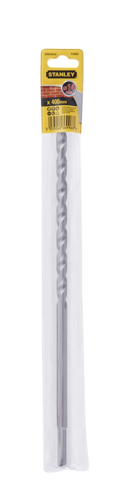 Broca para piedra con punta de TCT  14x400 mm