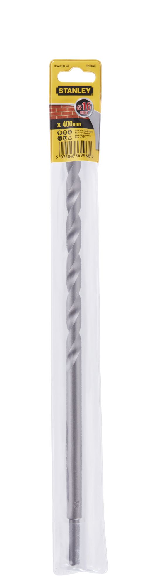 Broca para piedra con punta de TCT  16x400 mm