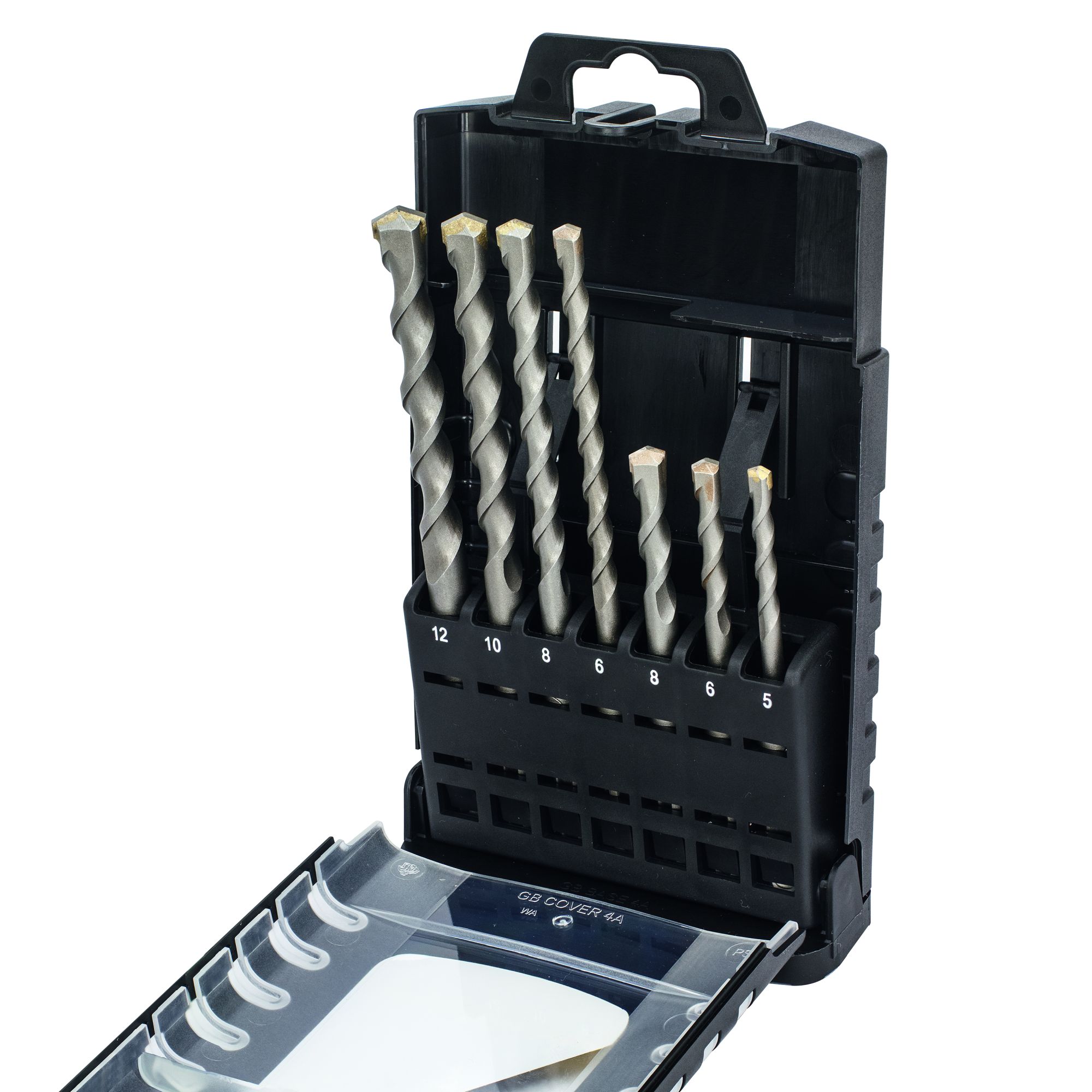 Juego de 7 brocas SDS-Plus para piedra