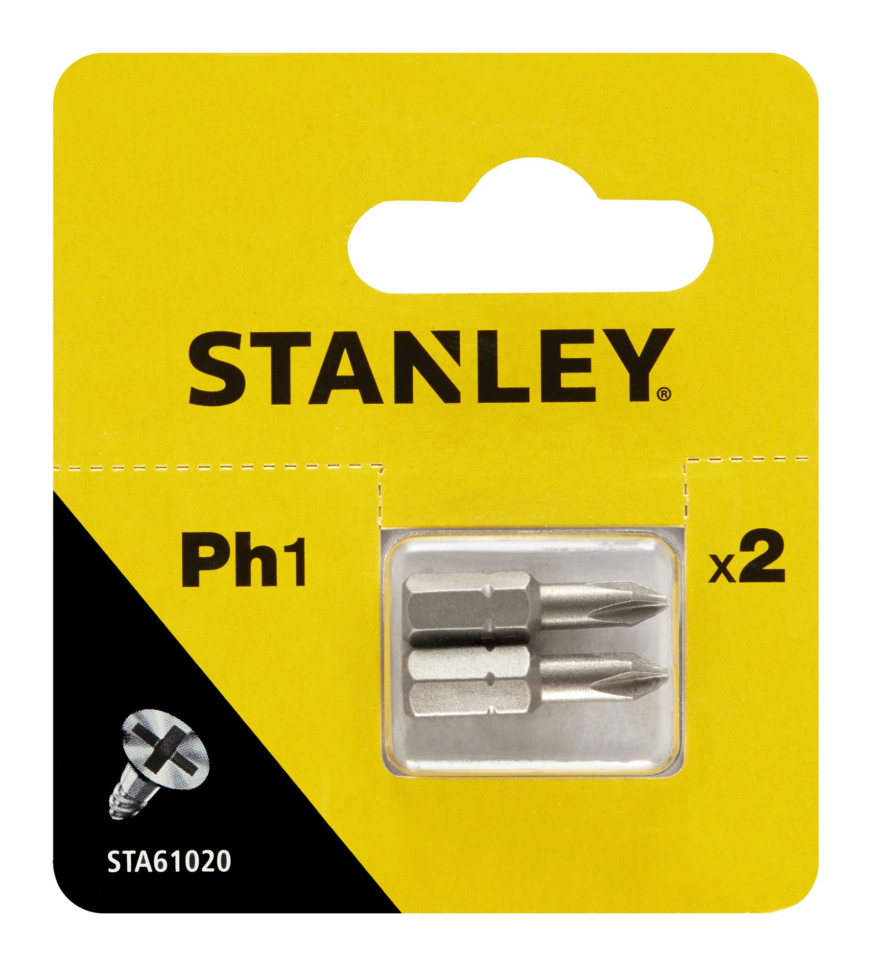 2 puntas Philips Ph1 25mm